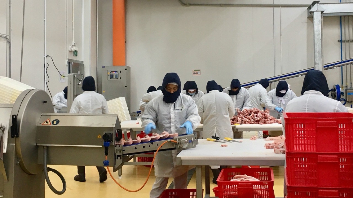 Thịt mát MEATDeli tại nhà máy MNS Hà Nam.