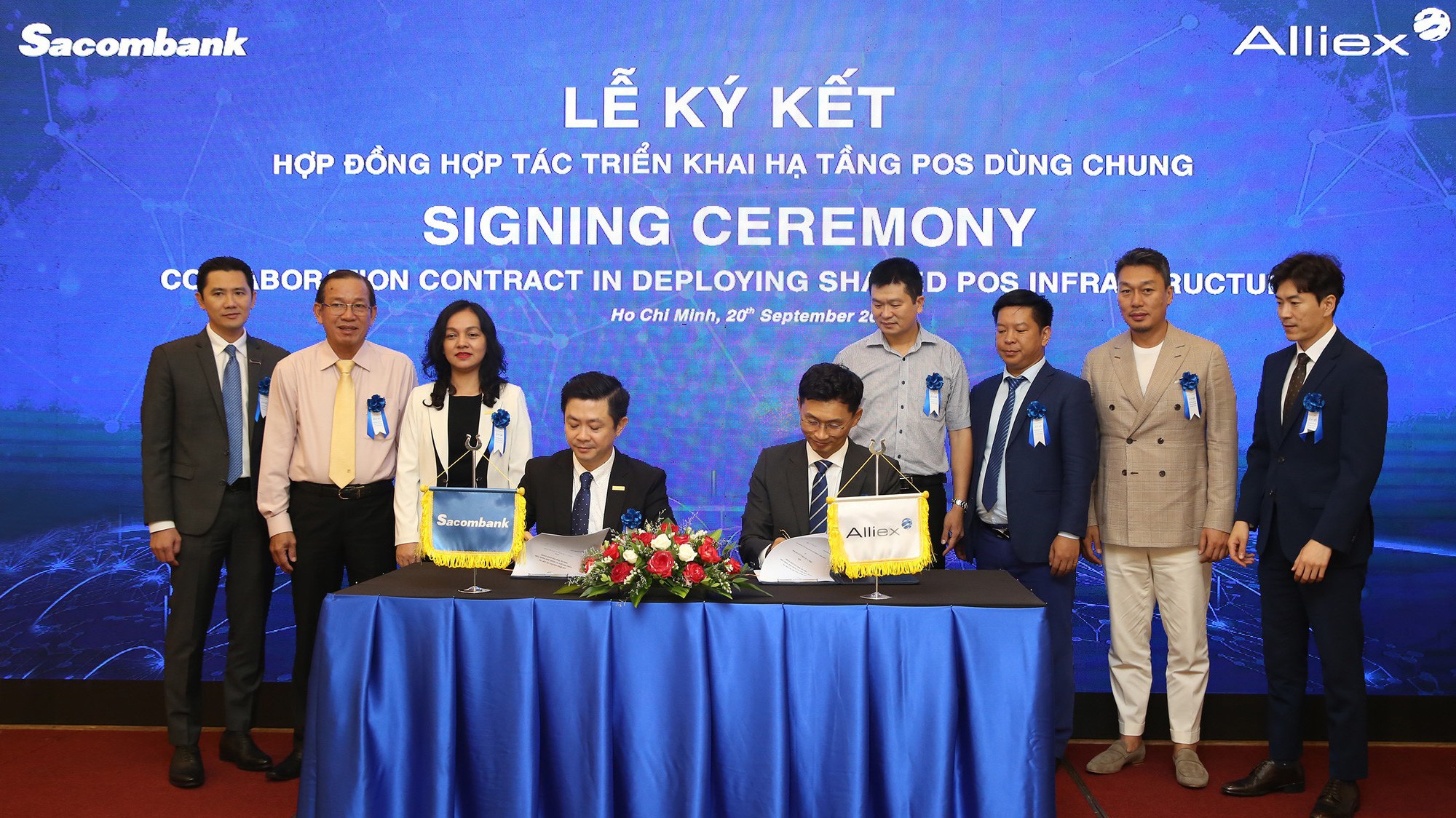 Sacombank sẽ là ngân hàng thanh toán, xử lý nghiệp vụ kế toán như báo có cho đơn vị chấp nhận thẻ, trừ phí, sao kê, hóa đơn VAT, hoàn trả, nhờ thu.