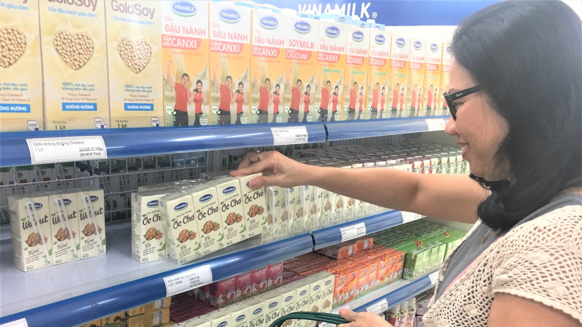 Sữa đậu nành Óc chó trở thành lựa chọn mới của người tiêu dùng.