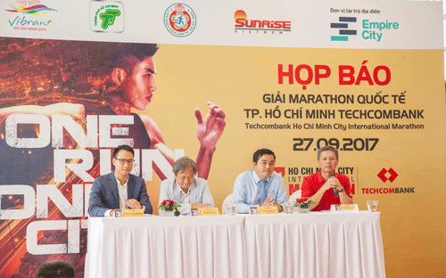 Giải Marathon Quốc tế Tp.HCM Techcombank 2017 nhằm cổ vũ tinh thần tập 
luyện thể dục thể thao trong bảo vệ, nâng cao sức khỏe và chất lượng 
cuộc sống của người dân, xây dựng lối sống và môi trường văn hóa lành 
mạnh, tạo sân chơi giao lưu văn hóa thể thao cho du khách trong nước và 
quốc tế khi đến Tp.HCM. 