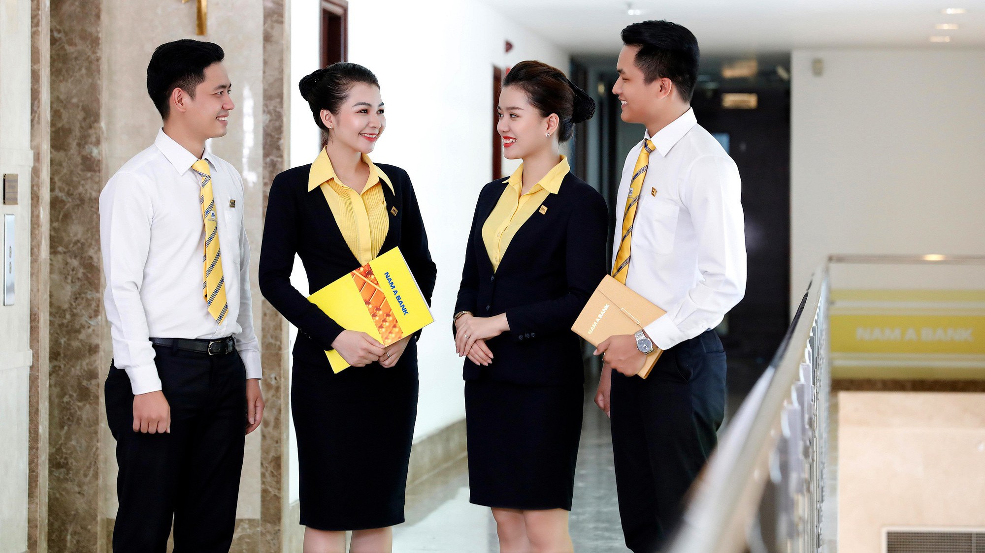 Chiến lược tuyển dụng nhân sự của Nam A Bank được đánh giá khá toàn diện khi tập trung vào 4 yếu tố: Thu hút, đào tạo, ghi nhận và thăng tiến.