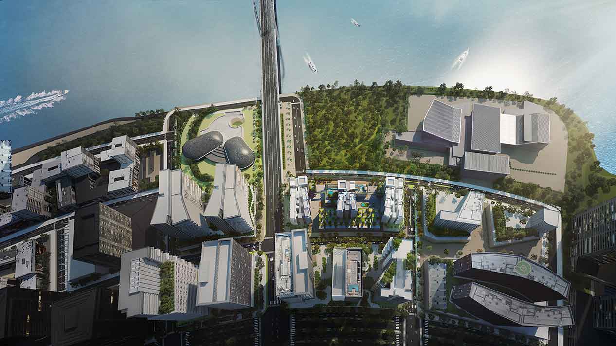 Hình ảnh 3D của dự án The Metropole Thủ Thiêm