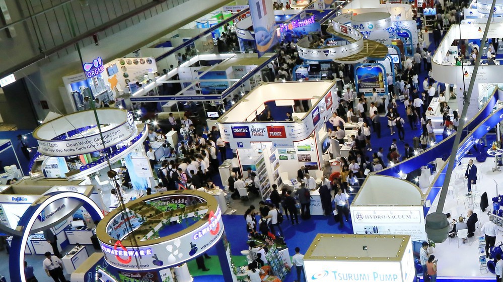 Triển lãm Vietwater năm nay dự đoán sẽ quy tụ hơn 500 doanh nghiệp trong ngành tham gia kết nối với 15.000 khách tham quan.