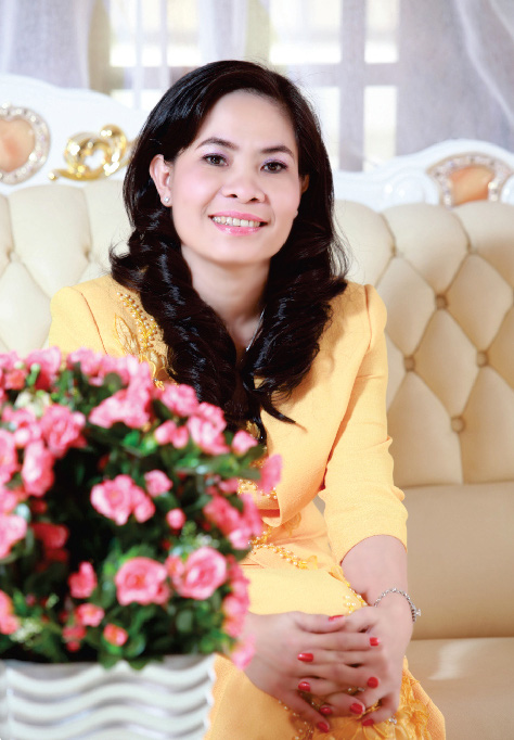 Bà Ninh Thị Bích Thùy - Tổng giám đốc Công ty cổ phần thép TVP