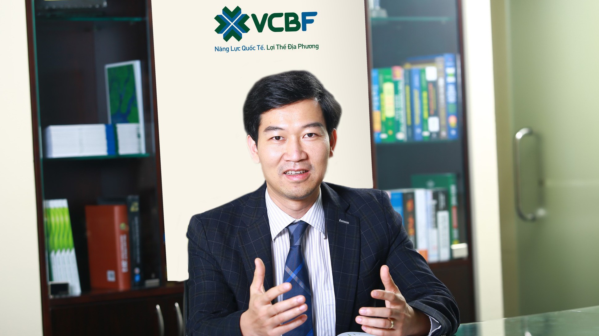 Tiến sĩ Vũ Quang Đông, Tổng giám đốc Công ty Quản lý Quỹ Vietcombank (VCBF).