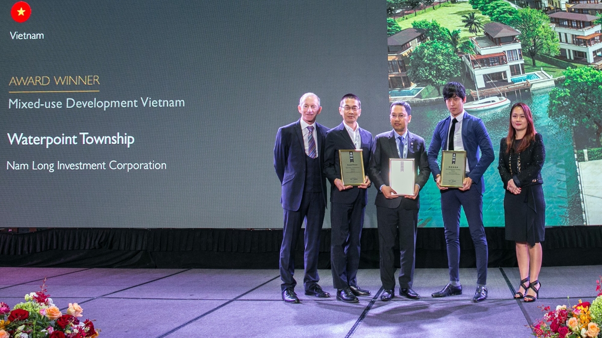 Khu đô thị Waterpoint được vinh danh giải thưởng IPA 2019 hạng mục "Khu phức hợp tốt nhất".