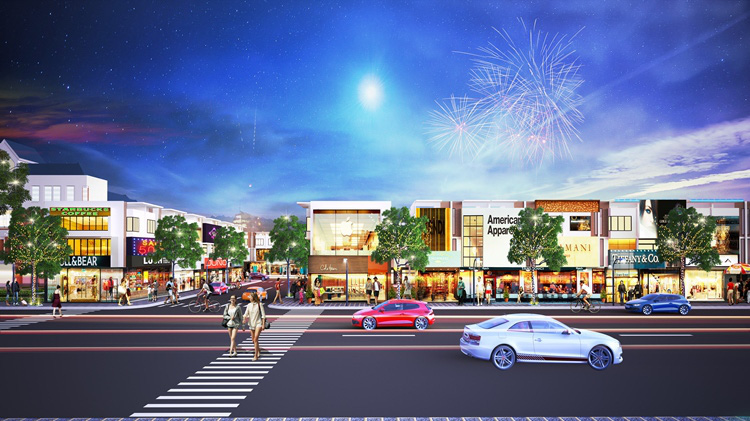 Golden Future City có quy mô 8,08 ha gồm 509 nền nhà phố với diện tích đa dạng từ 70 - 147m2. 
