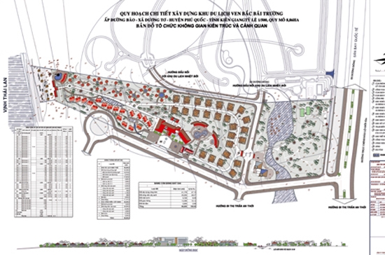 Quy hoạch chi tiết mặt bằng dự án Dream House Phu Quoc Resort.