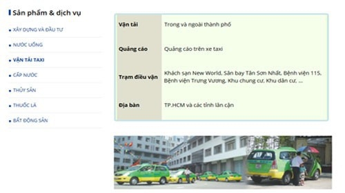 Một trong những sản phẩm & dịch vụ của Tập đoang Hoàng Long.