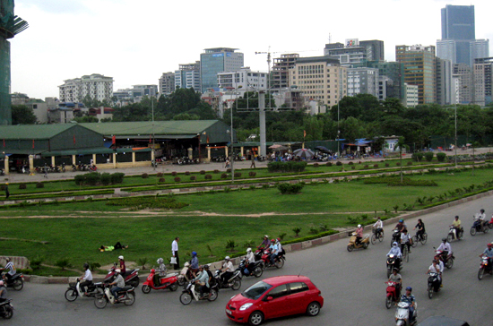 Đồ án Quy hoạch Thủ đô được cho là sẽ tác động rất lớn đến thị trường bất động sản Hà Nội - Ảnh: Từ Nguyên.