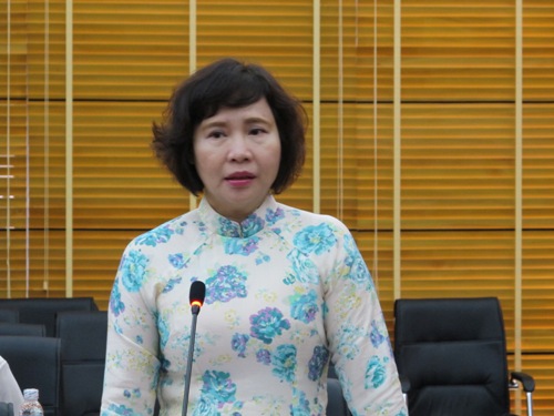 Thứ trưởng Hồ Thị Kim Thoa được bổ nhiệm năm 2010.