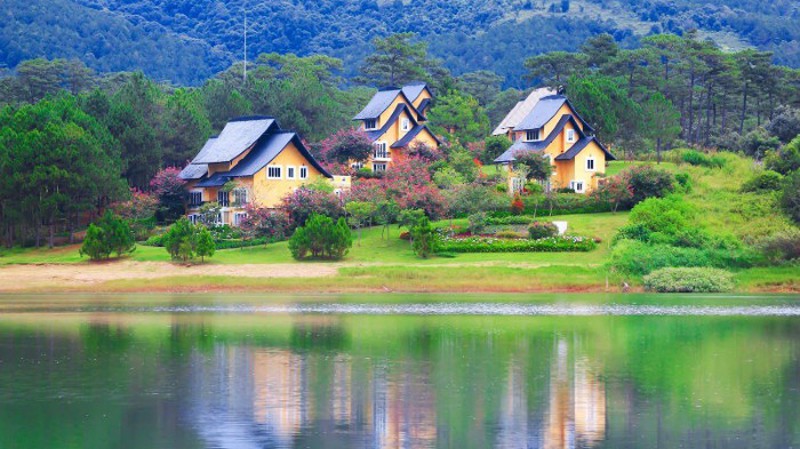 Hồ Tuyền Lâm, Đà Lạt. 