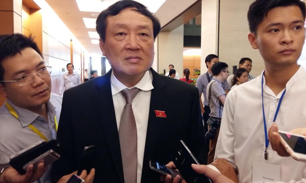 Chánh án Toà án Nhân dân Tối cao, ông Nguyễn Hoà Bình.