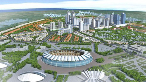 Khu công nghệ cao Hoà Lạc.