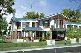 Mẫu nhà biệt thự Hoàn Sơn.