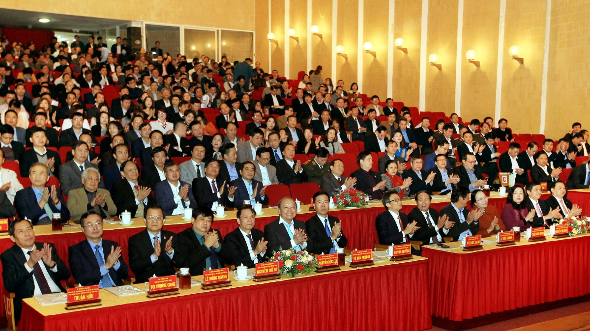 Hội nghị báo chí toàn quốc tổng kết công tác năm 2019, triển khai nhiệm vụ năm 2020 vừa diễn ra tại Hải Phòng - Ảnh: VGP.