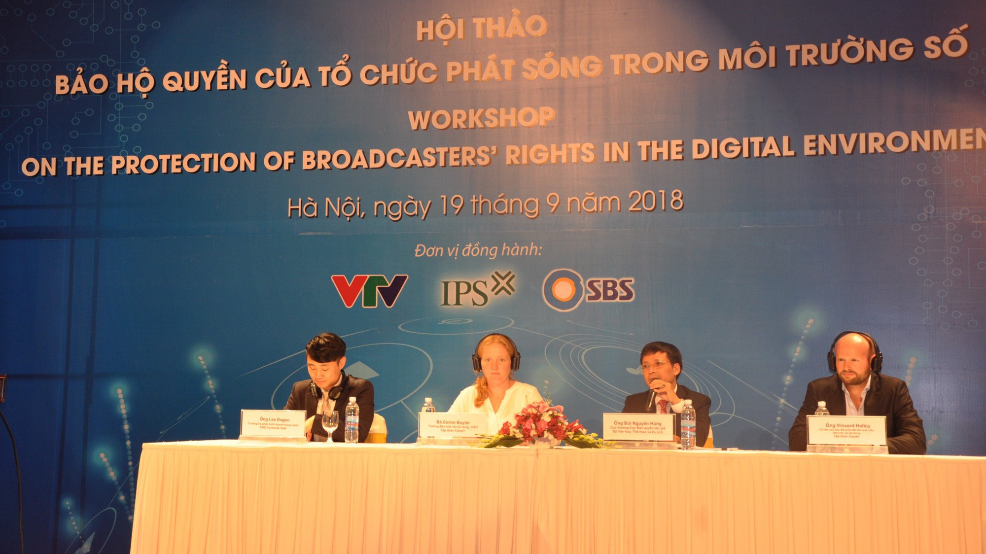 Hội thảo về Bảo hộ quyền của tổ chức phát sóng trong môi trường số diễn ra ngày 19/9.