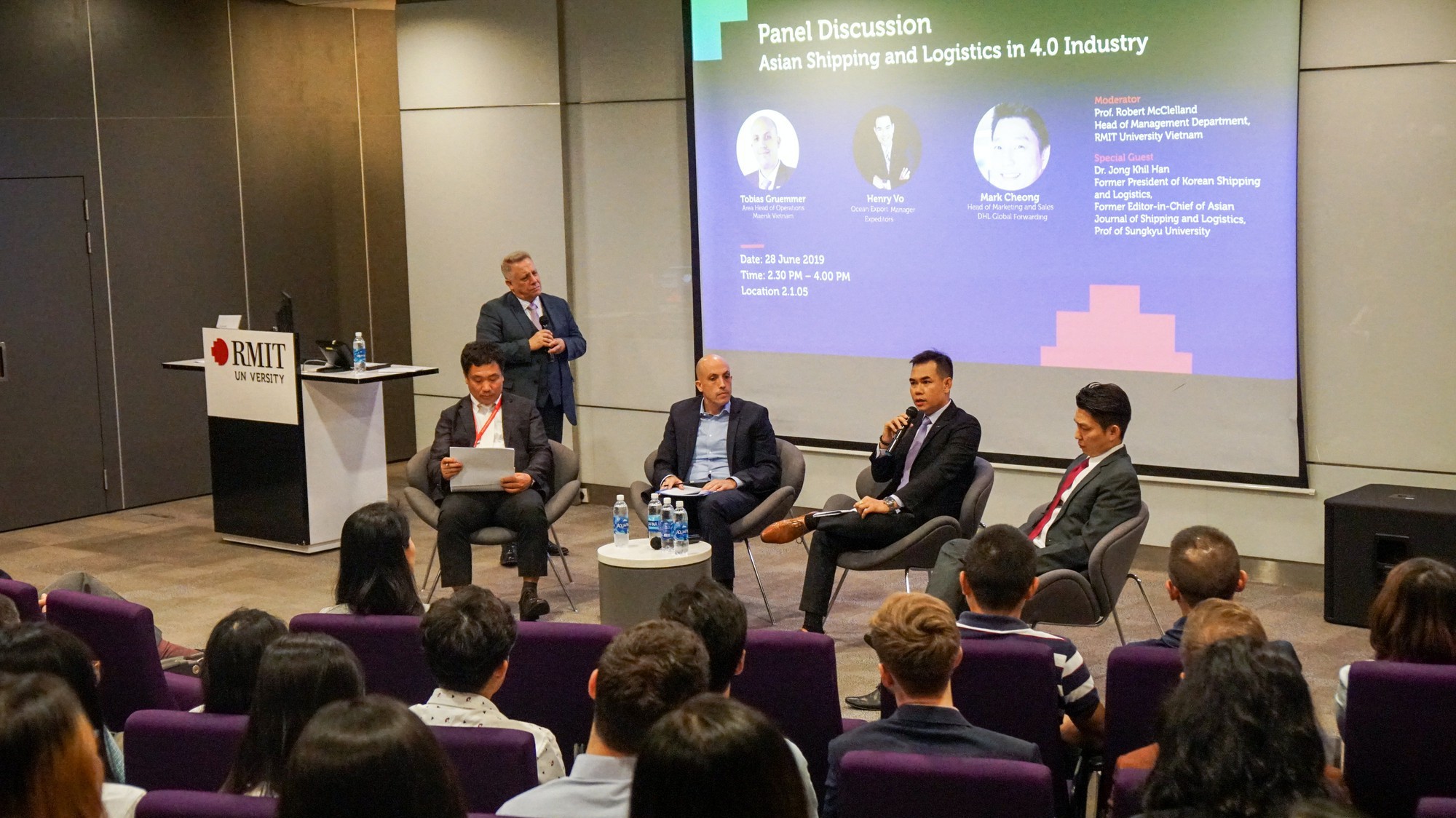 Hội thảo Quốc tế Vận tải biển và Logistics châu Á (ICASL 2019), do Đại học RMIT Việt Nam đăng cai tổ chức.