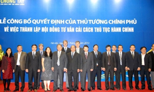 Ra mắt Hội đồng Tư vấn cải cách thủ tục hành chính