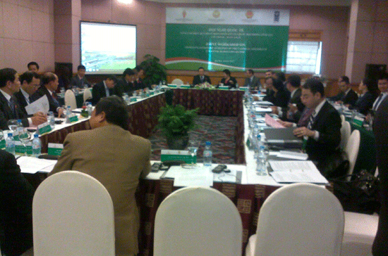 Hội nghị đã ghi nhận không ít thách thức trong hoạt đông giám sát tài chính, ngân sách của ba nước Đông Dương - Ảnh: Hải Hà.