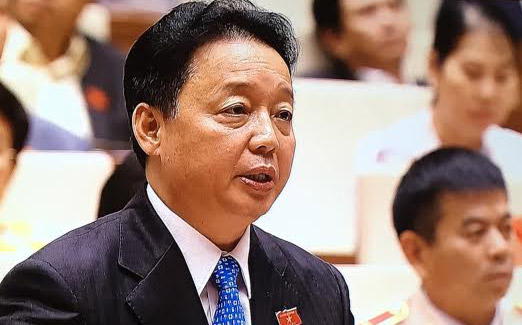 Bộ trưởng Trần Hồng Hà lần đầu tiên đăng đàn tại Quốc hội