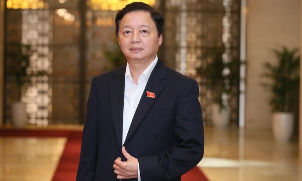 Bộ trưởng Bộ Tài nguyên và môi trường Trần Hồng Hà.