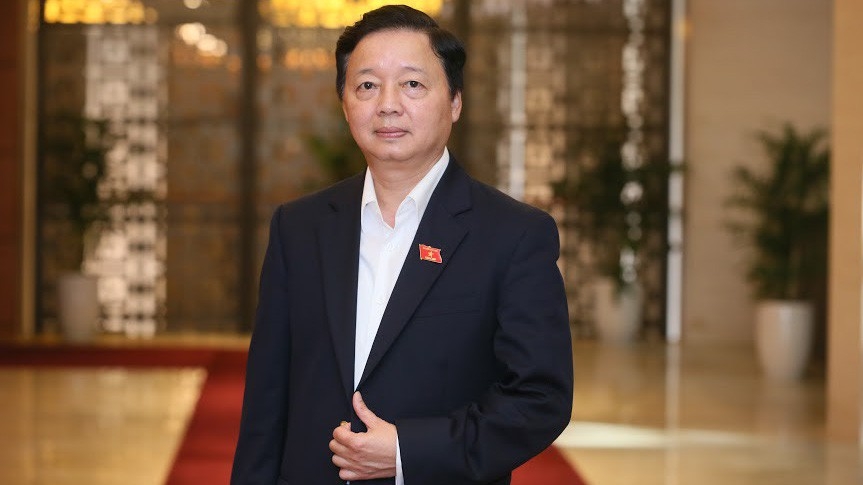 Bộ trưởng Bộ Tài nguyên và môi trường Trần Hồng Hà.