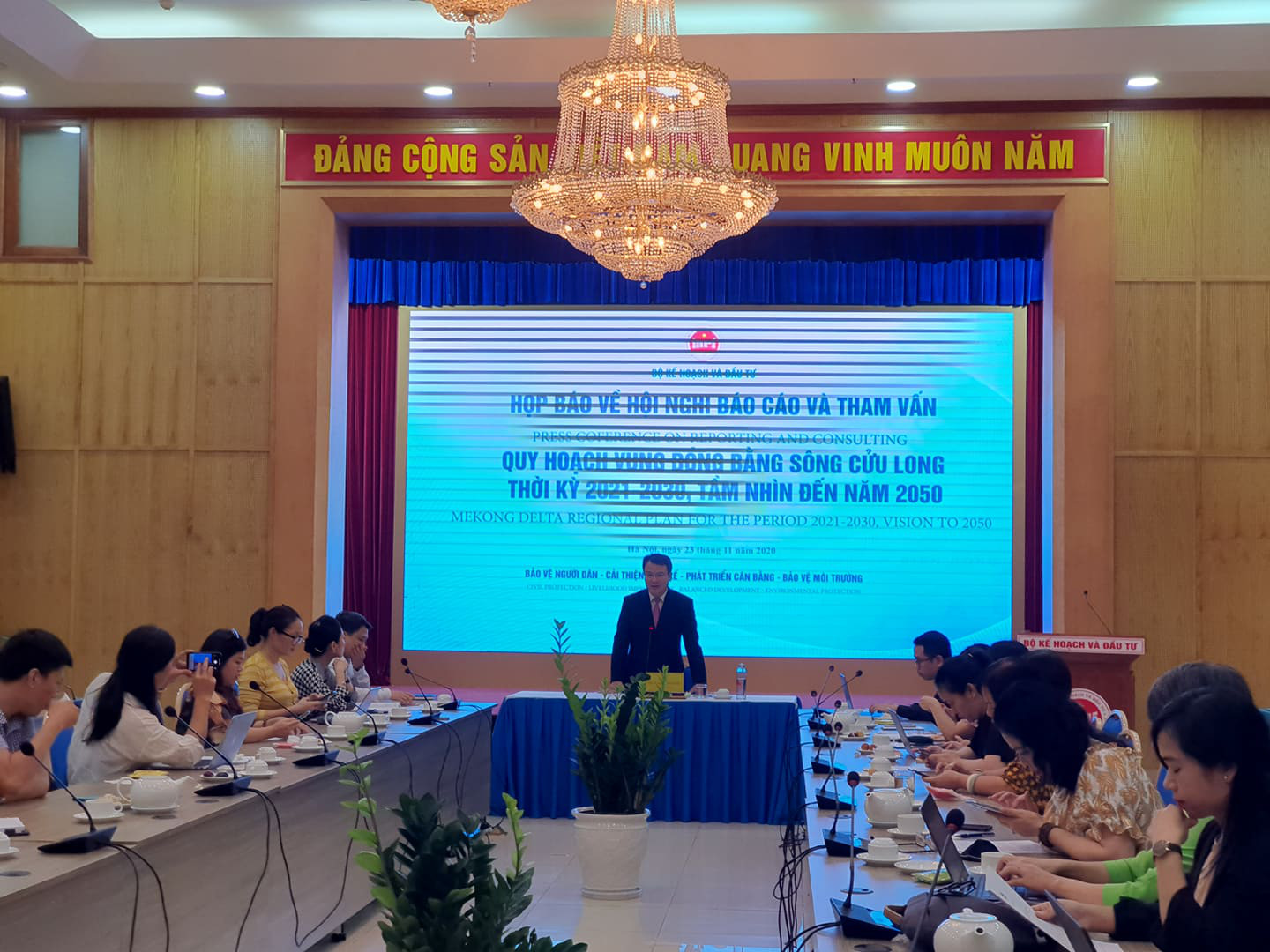 Họp báo của Bộ Kế hoạch và Đầu tư chiều 23/11.