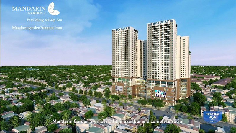 Hòa Phát đã bắt đầu bàn giao, ghi nhận doanh thu từ căn hộ Mandarin Garden 2 (Hà Nội).