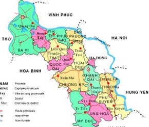 Toàn bộ địa giới hành chính và dân số của Hà Tây sẽ thuộc Hà Nội nếu Thủ tướng Chính phủ phê duyệt.