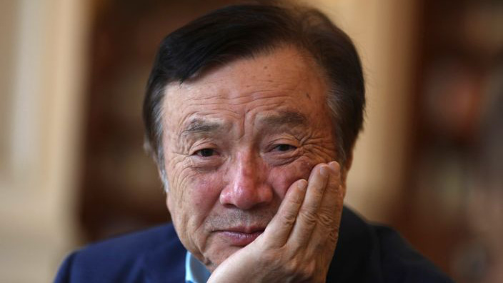 Ông Ren Zhengfei - Ảnh: Reuters