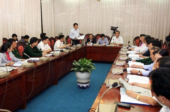 Một phiên thảo luận tổ.