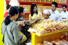 Sản phẩm của Hữu Nghị được người tiêu dùng ưa chuộng.