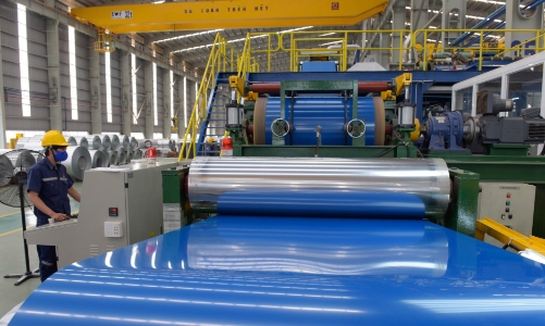 Áp thuế tạm thời đối với tôn thép nhập khẩu