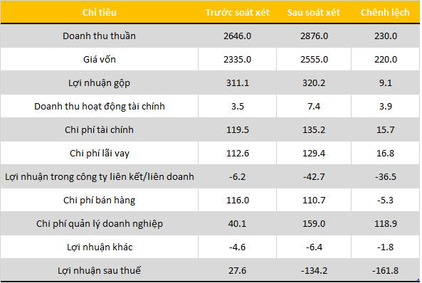 HVG lại chuyển lãi thành lỗ sau kiểm toán, dấu hỏi về khả năng trả nợ - Ảnh 1.