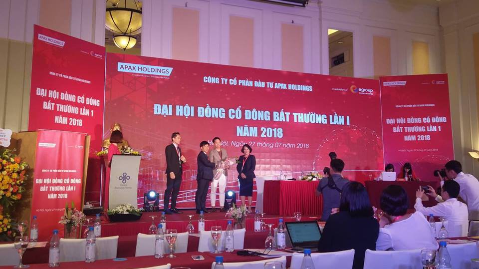 Đại hội đồng cổ đông bất thường lần 1 của Công ty Cổ phần Đầu tư Apax Holdings.