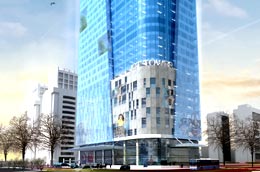 Phối cảnh tổng thể dự án Hanoi ICT Tower.