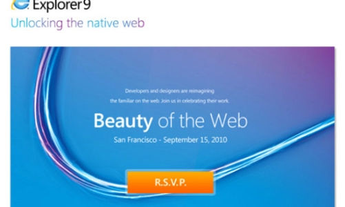 Microsoft để lộ giao diện Internet Explorer 9