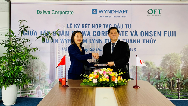 Tính đến thời điểm hiện tại, Wyndham Lynn Times Thanh Thủy là dự án cung cấp lượng lớn sản phẩm căn hộ nghỉ dưỡng khoáng nóng Việt sang thị trường quốc tế cho khách hàng Nhật Bản. 