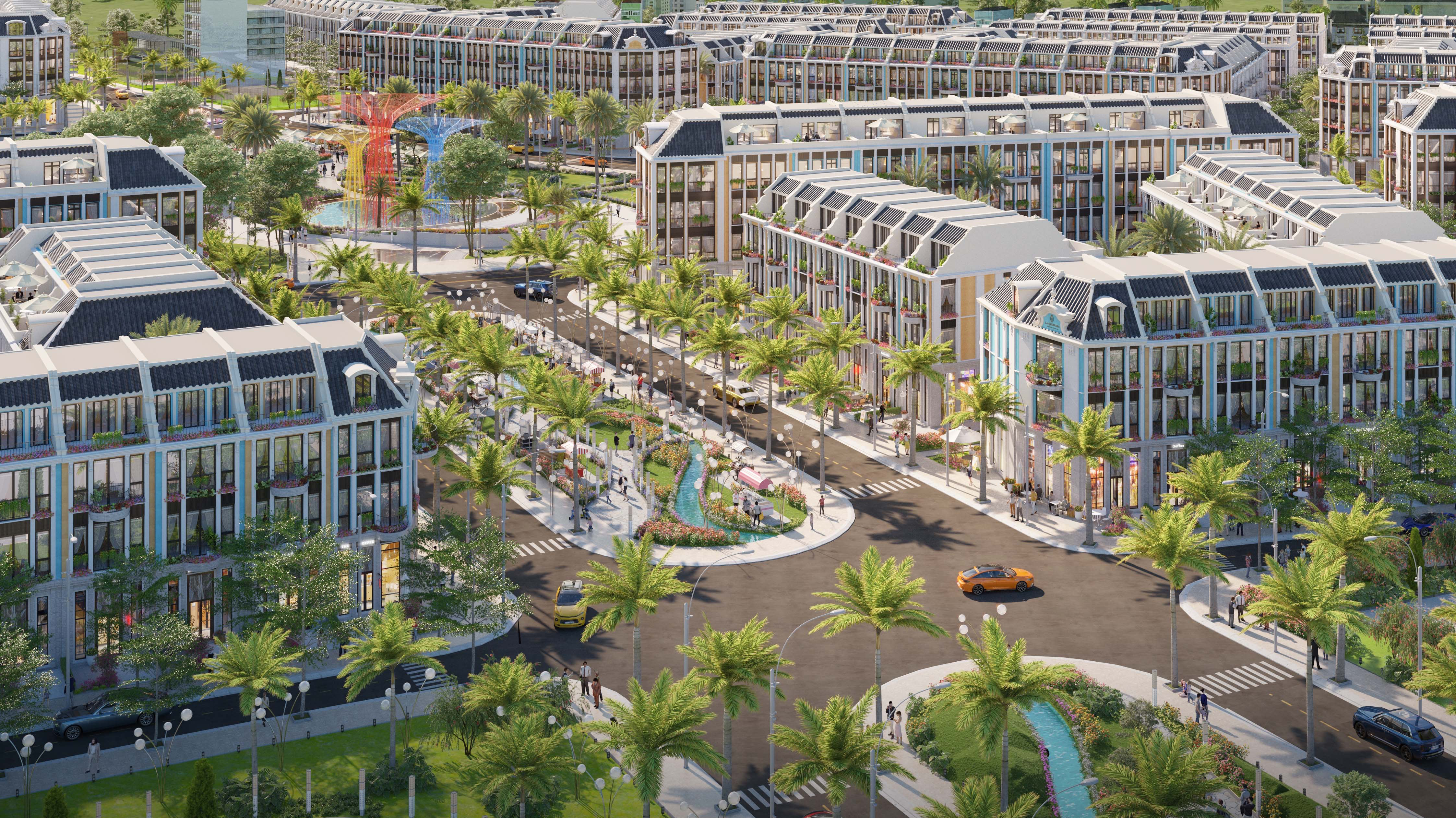 La Queenara không chỉ là khu đô thị hiện đại, giàu bản sắc, nơi đem lại cho cư dân cuộc sống thanh bình, mà còn là tổ hợp nghỉ dưỡng, giải trí, kinh doanh sầm uất.