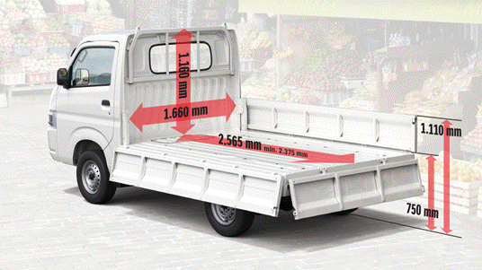 Khi nhắc đến xe tải Suzuki, người ta thường nghĩ ngay đến những chiếc xe với kiểu dáng nhỏ nhắn.