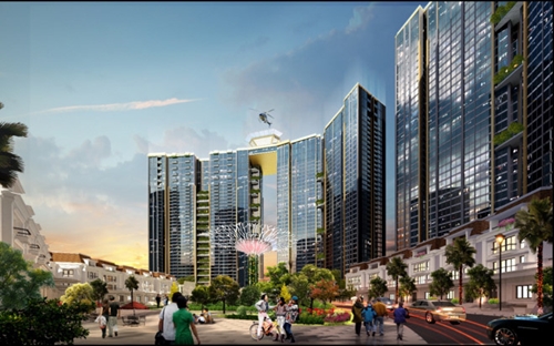 Dự án Sunshine City có mức đầu tư lên đến 5.000 tỷ đồng.