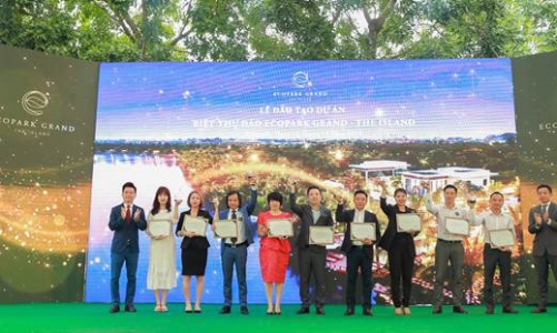 Lễ kí kết dự án “Biệt thự đảo Ecopark Grand - The Island Giai đoạn 2” có gì đặc biệt?