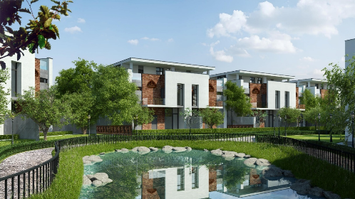 Dự án được được thiết kế và xây dựng hài hòa với thiên nhiên, hội tụ nét đặc sắc của văn hóa Chăm Pa đậm đà.