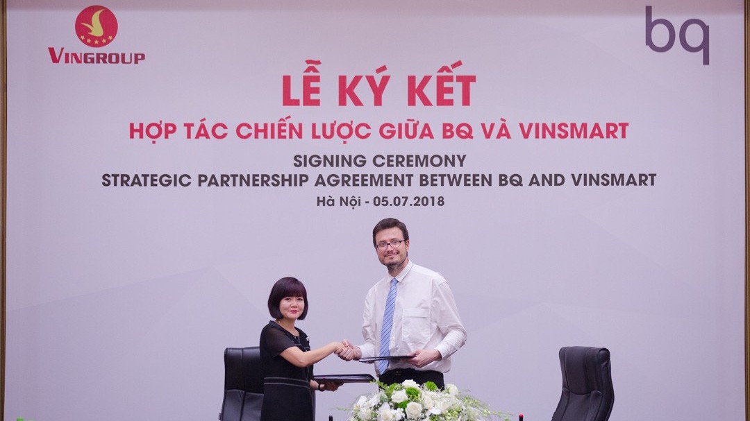 Đây là tiền đề quan trọng để VinSmart sớm cho ra mắt điện thoại thông minh thương hiệu Việt.