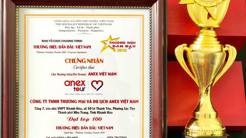 Trong năm 2017,  Anex Việt Nam đã sử dụng 3 triệu phòng/đêm của các khách sạn, khu nghỉ dưỡng, năm 2018 là 4,3 triệu phòng/đêm; góp phần tăng công suất sử dụng phòng của Nha Trang lên 75%, cao nhất cả nước.
