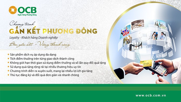 Chương trình được kéo dài xuyên suốt nhằm mang lại nhiều giá trị và lợi ích gia tăng cho khách hàng.