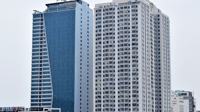 Công trình của Mường Thanh xây vi phạm quy định về trật tự xây dựng, xây vượt tầng.