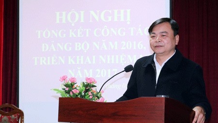 Tân Thứ trưởng Bộ Nông nghiệp và Phát triển nông thôn Nguyễn Hoàng Hiệp.