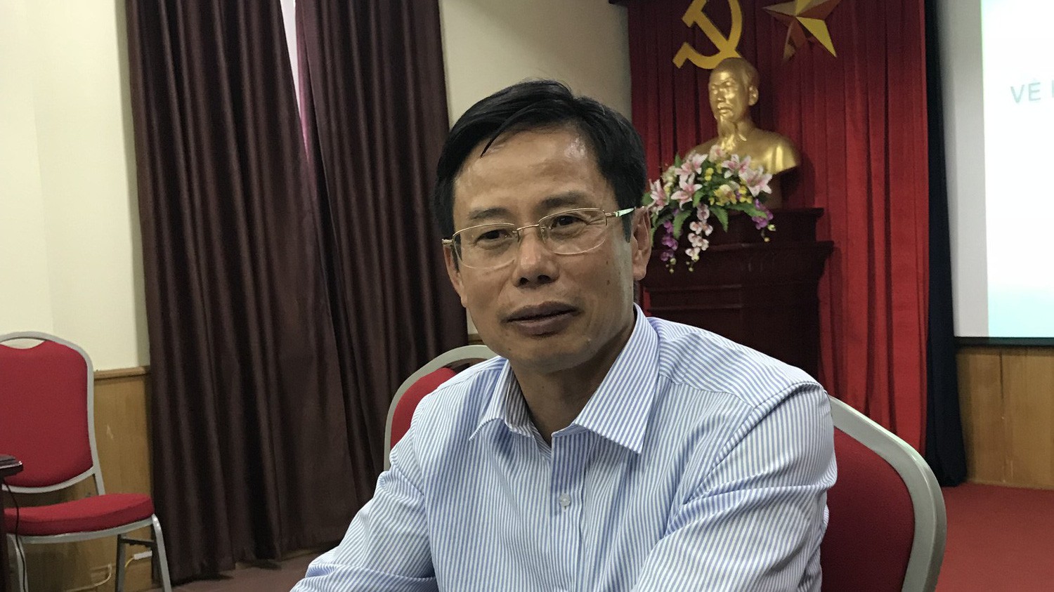 Ông Nguyễn Gia Liêm, Phó cục trưởng Cục quản lý lao động ngoài nước (Bộ Lao động-Thương binh và Xã hội) 